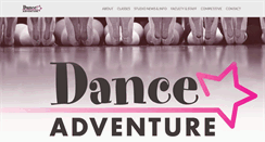 Desktop Screenshot of danceadventure.ca
